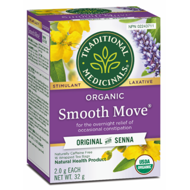 Traditional Medicinals - Organic Smooth Move Tea, 16 Bags
