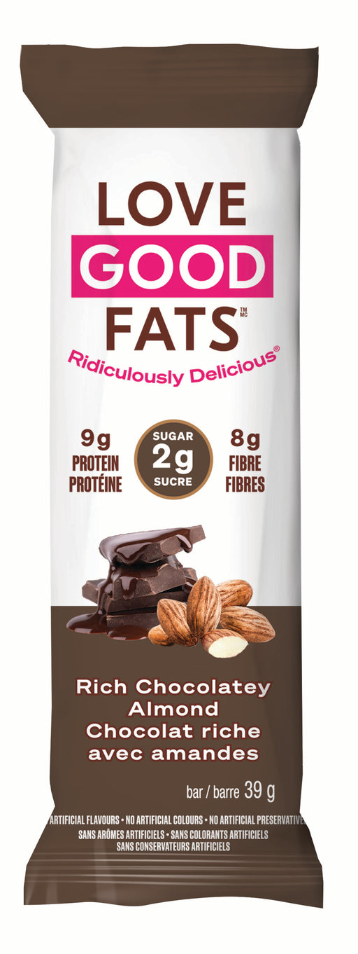 Love Good Fats - Rich Chocolatey Almond Bar, 39g