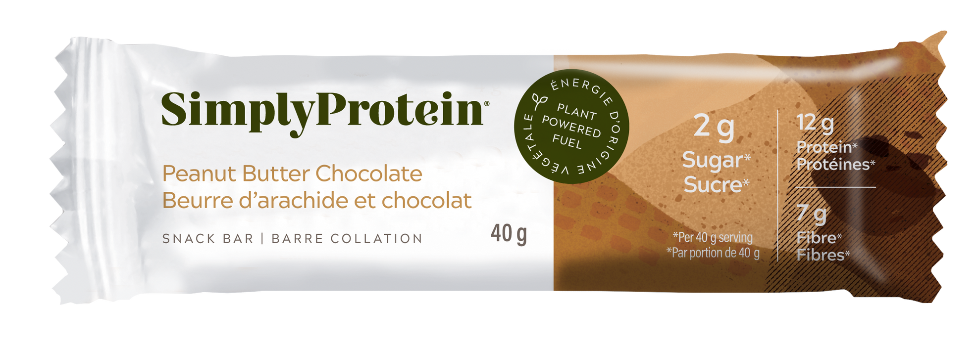 Simply - Peanut Butter Chocolate Bar, 40g