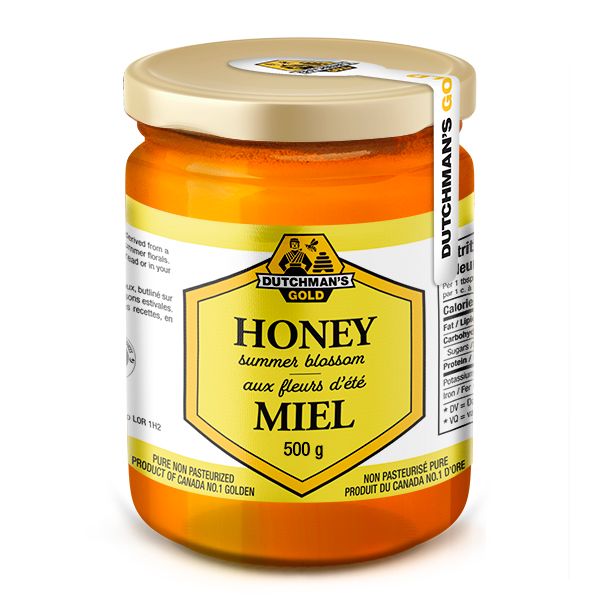 Dutchman's Gold - Summer Blossom Gold Honey, 500g