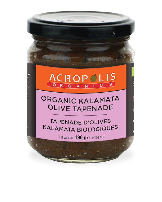 Acropolis - Organic Kalamata Olive Tapenade, 190g
