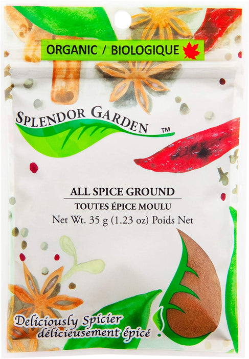 Splendor Garden - Organic Allspice, Ground, 35g