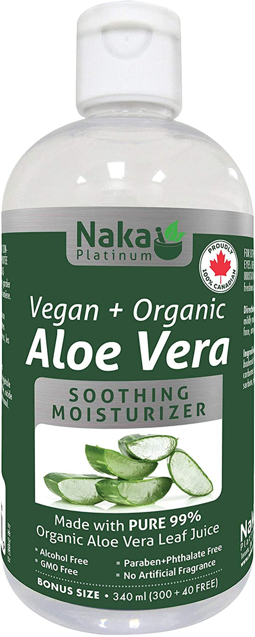 Naka Platinum - Organic Aloe Gel, 340ml