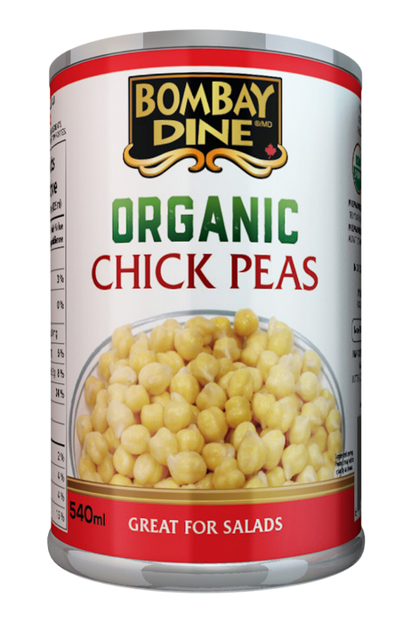 Bombay Dine - Organic Chick Peas, 540ml
