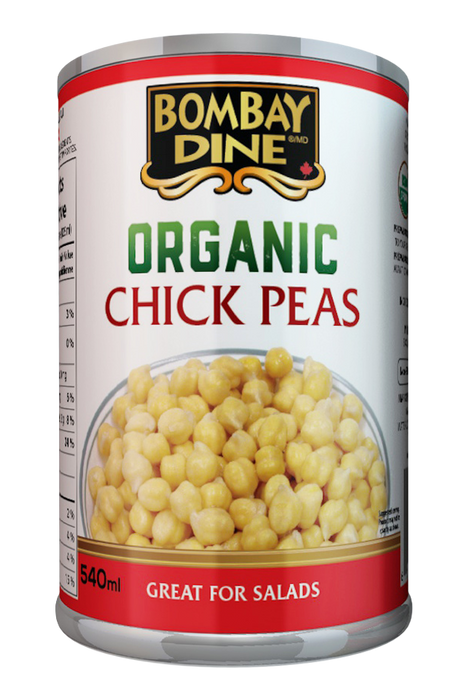 Bombay Dine - Organic Chick Peas, 540ml