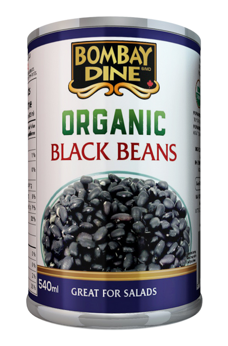 Bombay Dine - Organic Black Beans, 540ml