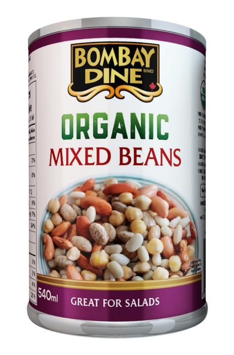 Bombay Dine - Organic Mixed Beans, 540ml
