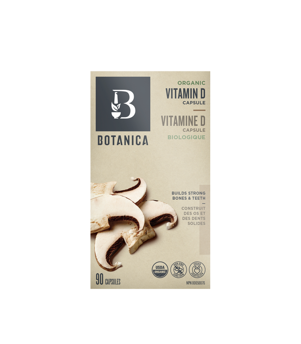 Botanica - Organic Vitamin D, 90 CAPS