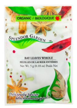 Splendor Garden - Organic Bay Leaves, Whole, 5g
