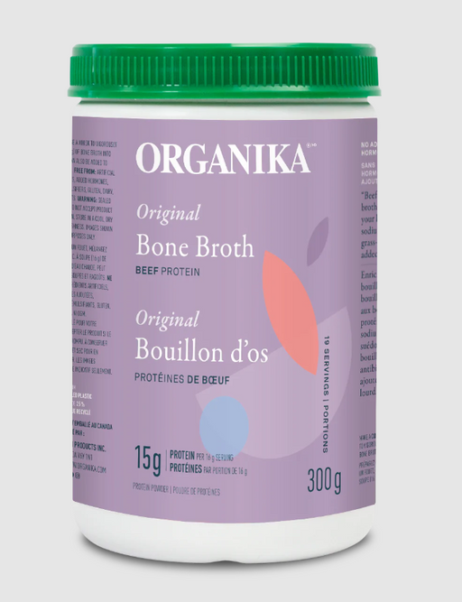 Organika - Beef Bone Broth Original Protein Powder, 300g