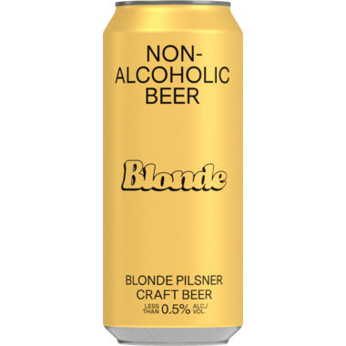 BSA - Non-Alcoholic Beer, Blonde Pilsner, 473ml
