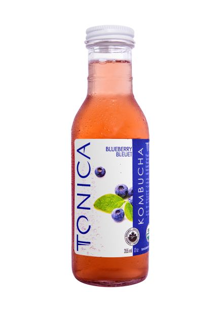 Tonica - Vibrant Blueberry Kombucha, 355ml