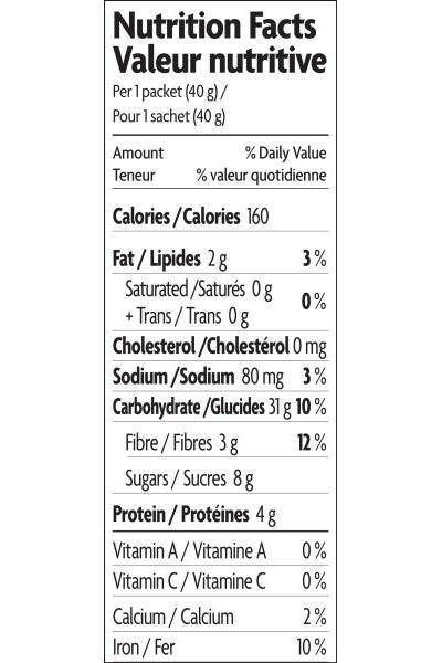 Nature's Path - Gluten-Free Brown Sugar Maple Oatmeal, 320g