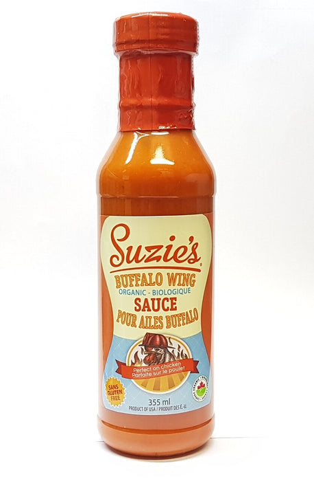 Suzie's Organics - Organic Buffalo Wing Sauce, 355ml