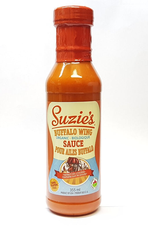 Suzie's Organics - Organic Buffalo Wing Sauce, 355ml