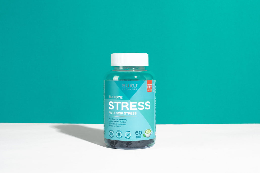 SUKU Vitamins - Buh Bye Stress, 60 gummies