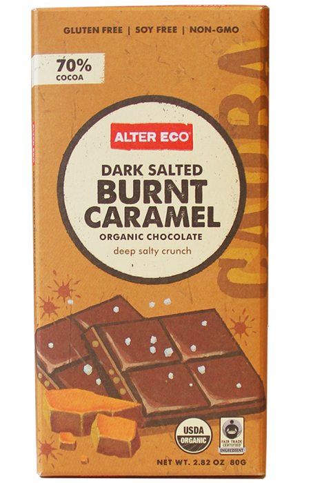 Alter Eco - Salted Burnt Caramel Chocolate, 80g