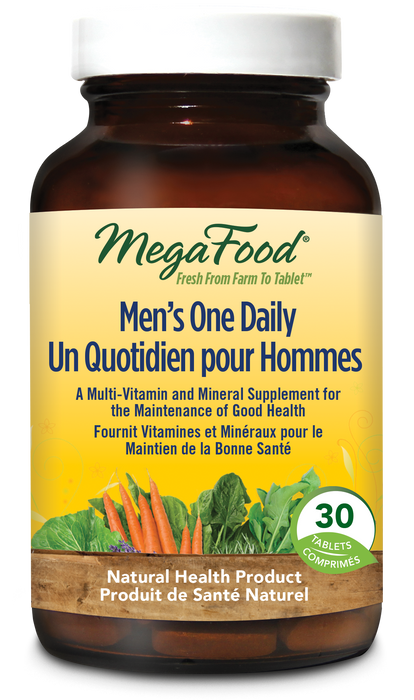 Mega Food - Men's One Daily, 30 Tablets