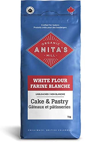 Anita's Organic Mill - Unbleached Cake and Pastry Flour, 1kg
