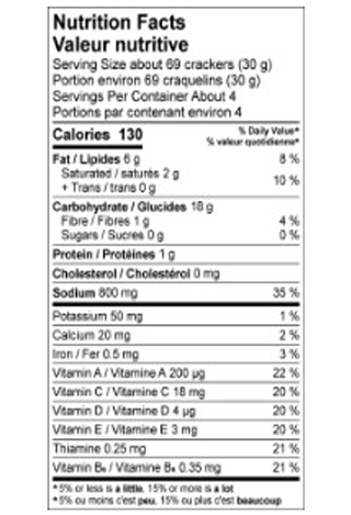 Made Good - Organic Star Puffed Crackers, Cheddar, 121g