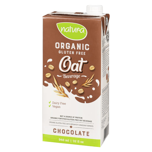 Natur-a - Organic Oat Beverage, Chocolate, 946ml