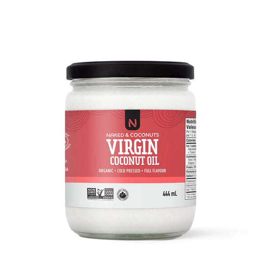 Naked and Coconuts - Organic Virgin Coconut Oil, 444ml