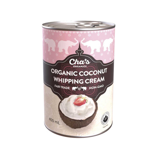 Cha's Organics - Coconut Whipping Cream, 400ml