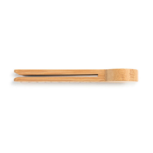 Demdaco - Scoop & Clip Wooden Spoon, Coffee