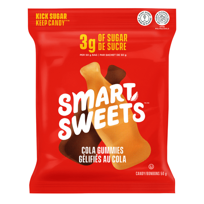 Smart Sweets - Low Sugar Cola Gummies, 50g