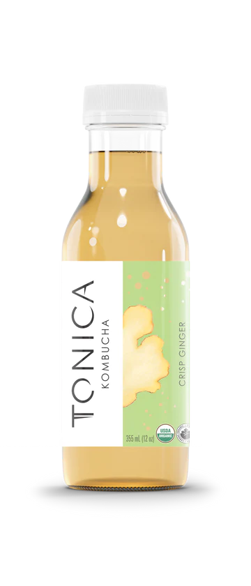 Tonica - Ginger Rapture Kombucha, 355ml