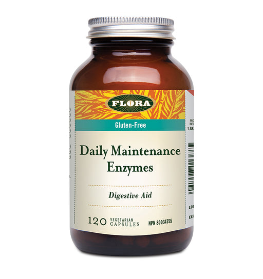 Flora  - Daily Maintenance Enzyme, 120 Caps