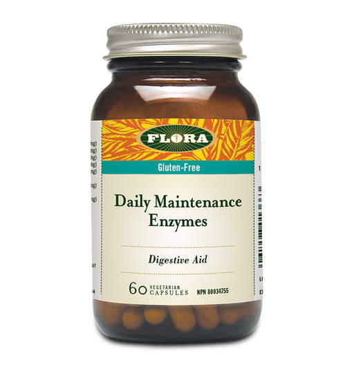 Flora  - Daily Maintenance Enzyme, 60 Caps
