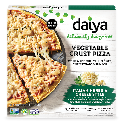 Daiya Foods - Italian Herbs & Cheeze Style Vegetable Crust Pizza, 382g
