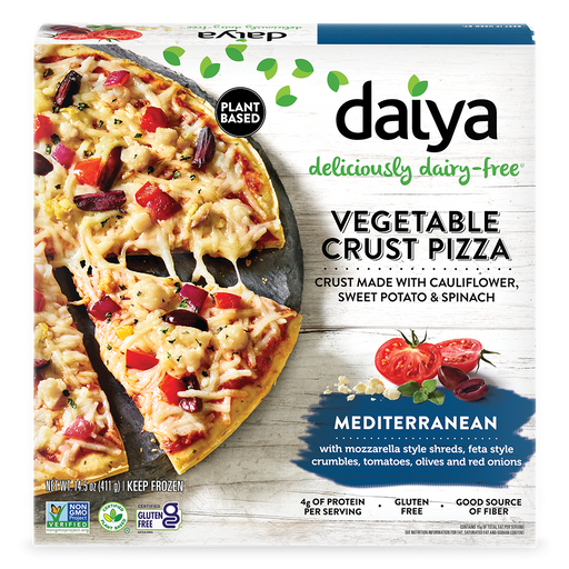 Daiya Foods - Mediterranean Vegetable Crust Pizza, 411g