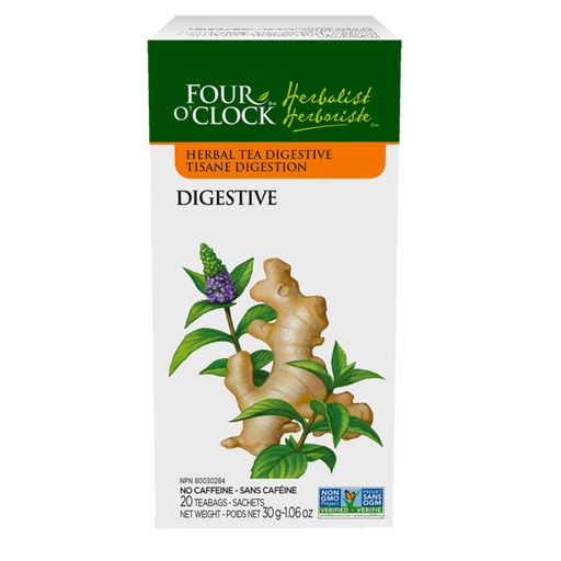 Four O'Clock - Herbal Tea, Digestive, 20 bags