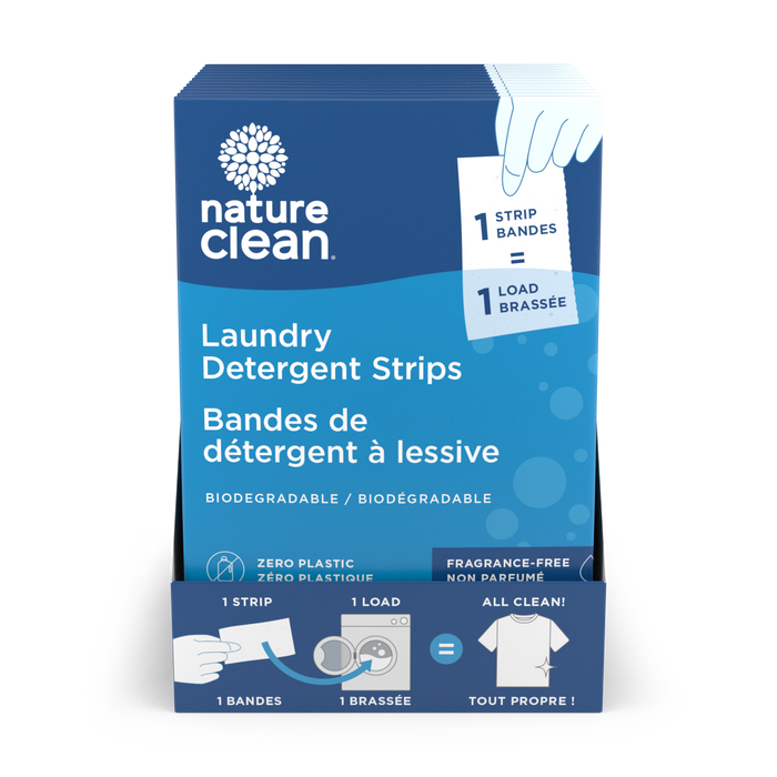 Nature Clean - Laundry Strips, Fragrance Free, 32ct