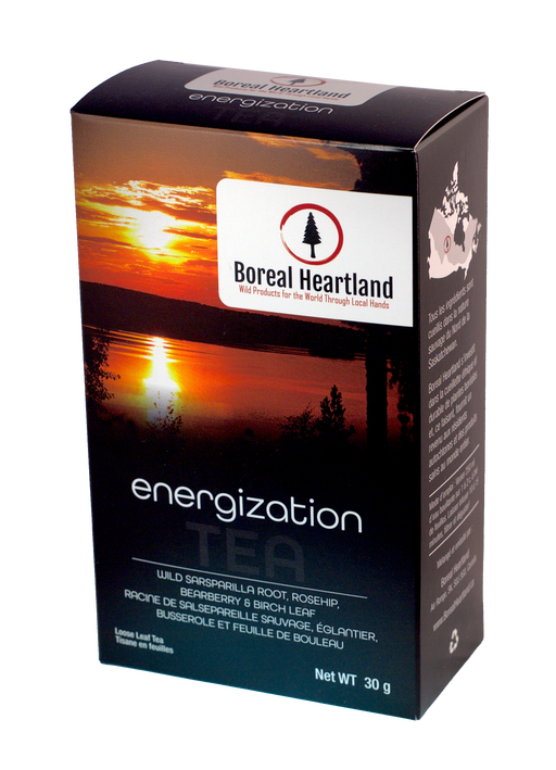 Boreal Heartland - Loose Leaf Tea, Energization, 30 g