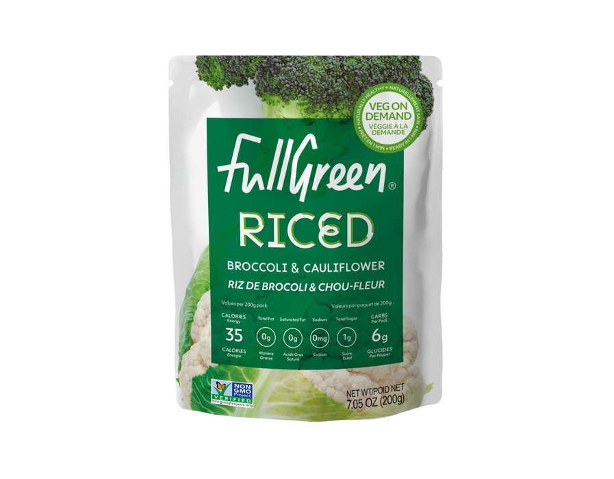 Fullgreen - Riced Broccoli and Cauliflower, 200g