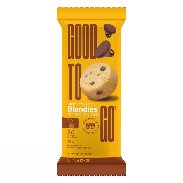 Good To Go - Chocolatey Chip Blondies, 40g