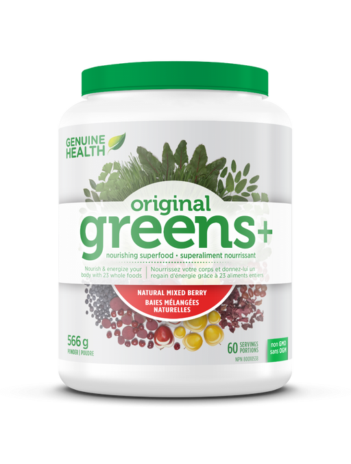 Genuine Health - greens+  - berry, 556g