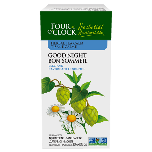 Four O'Clock - Herbal Tea, Good Night, 20 bags