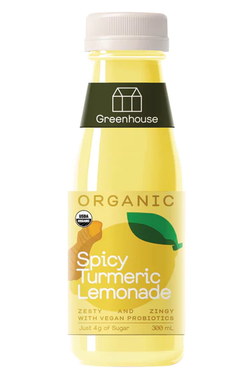 Greenhouse Juice - Spicy Turmeric Lemonade, 300ml