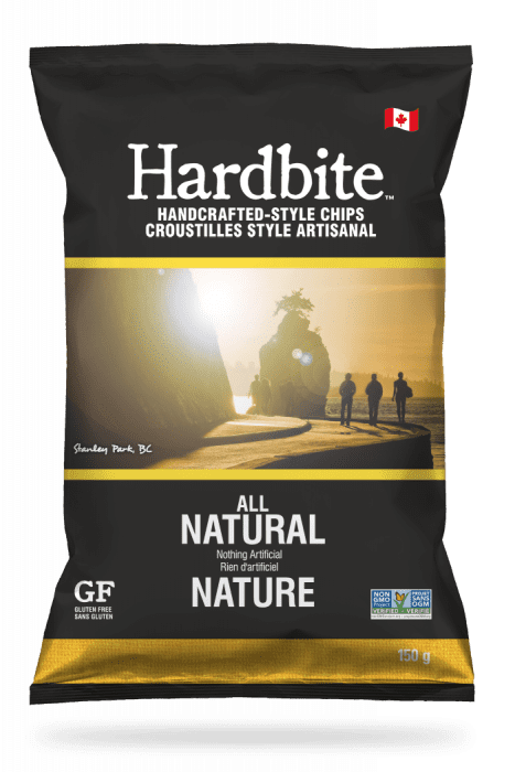 Hardbite - All Natural Chips, 150g