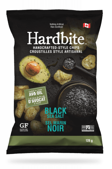 Hardbite - Black Sea Salt, 128 G — Goodness Me!