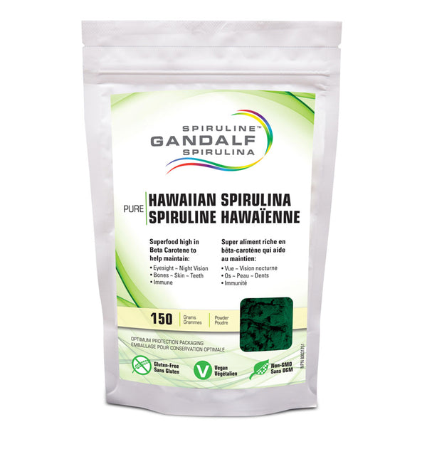 description features spirulina also known as blue green algae