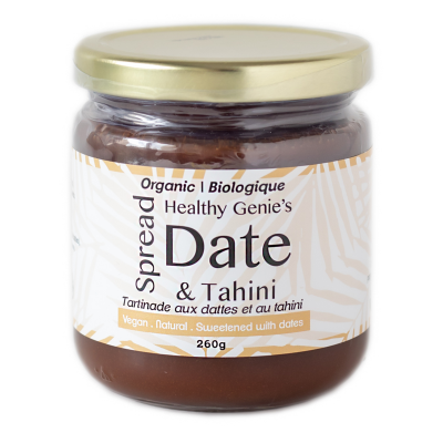 Healthy Genie - Organic Spread Date & Tahini 260g