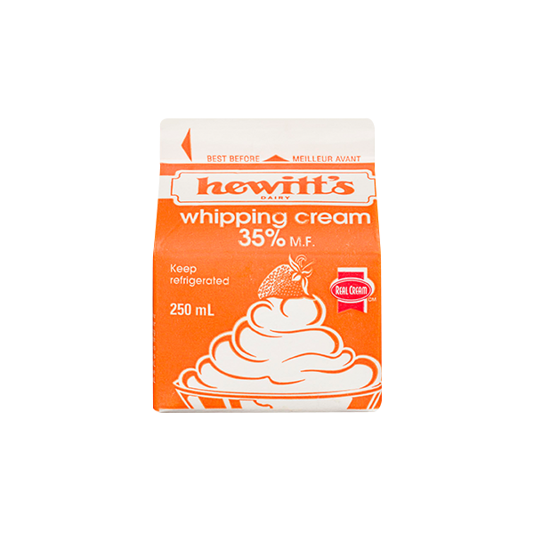 Hewitt's Dairy - 35% Whipping Cream, 250ml