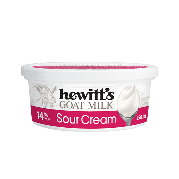 Hewitt's Dairy - Goat Milk Sour Cream, 250ml