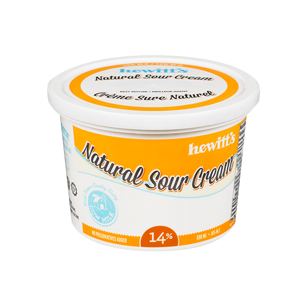 Hewitt's Dairy - Sour Cream, 500g