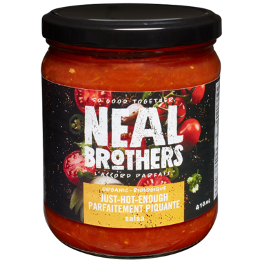 Neal Brothers - Just Hot Enough Salsa, 410ml